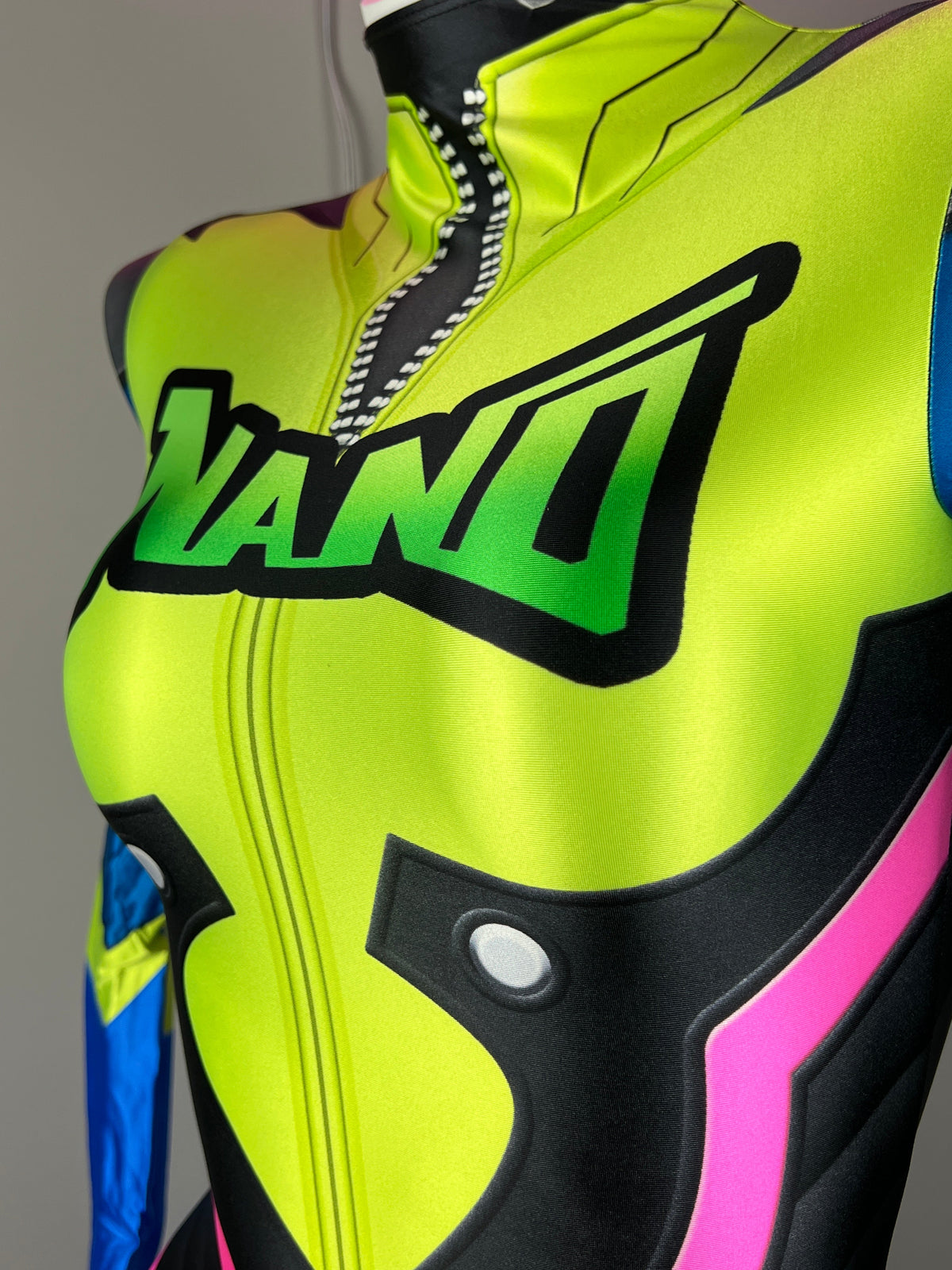 [Inventory Clearance] D.Va Nano Cosplay Bodysuit – Spandex Costume for Halloween-4