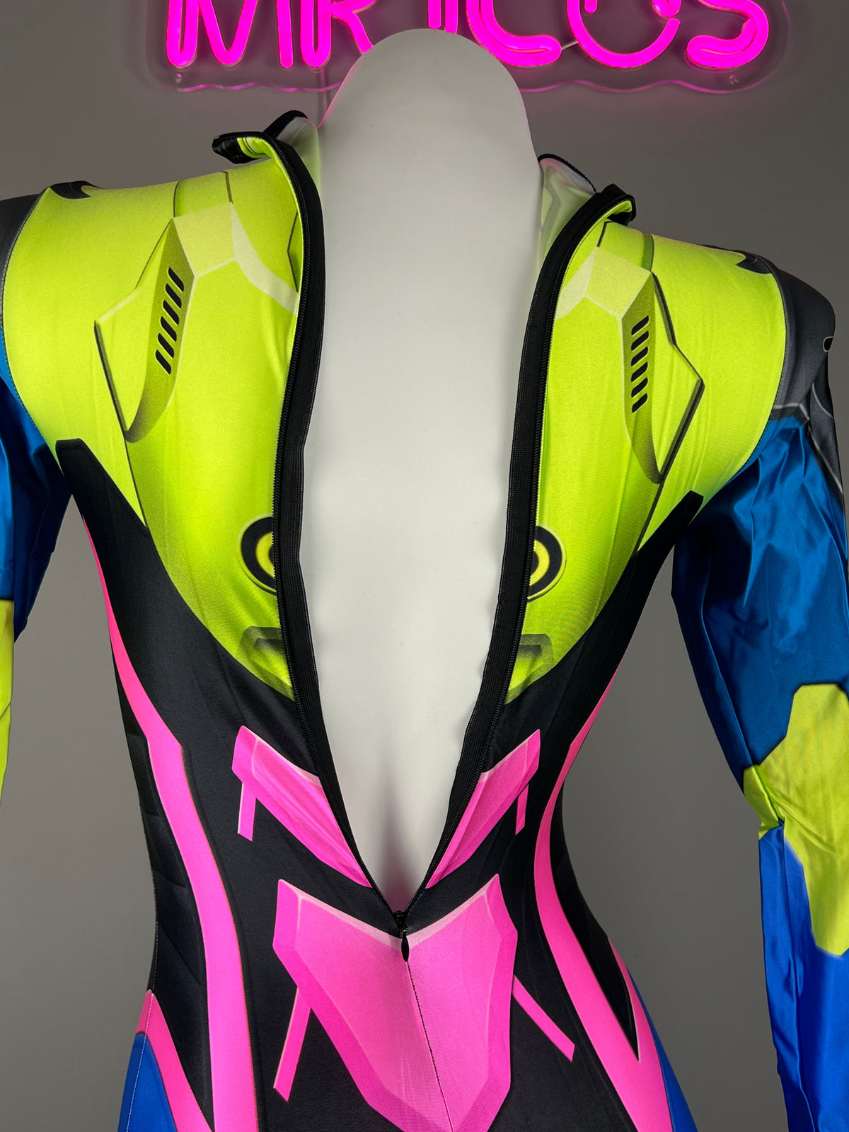 [Inventory Clearance] D.Va Nano Cosplay Bodysuit – Spandex Costume for Halloween-6