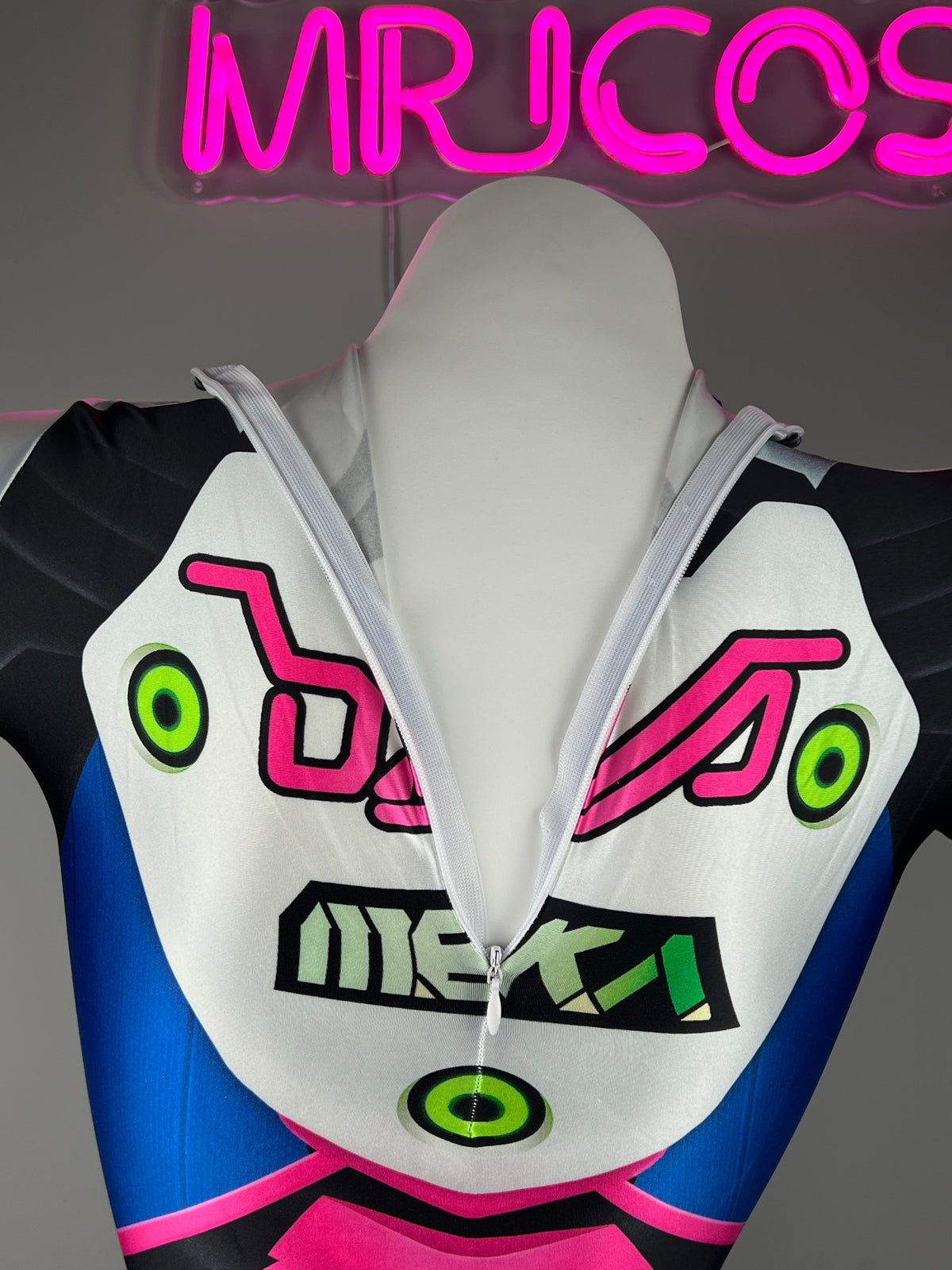 Spandex Cosplay Open Crotch BodySuit Halloween Costume-6