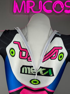 Spandex Cosplay Open Crotch BodySuit Halloween Costume-6
