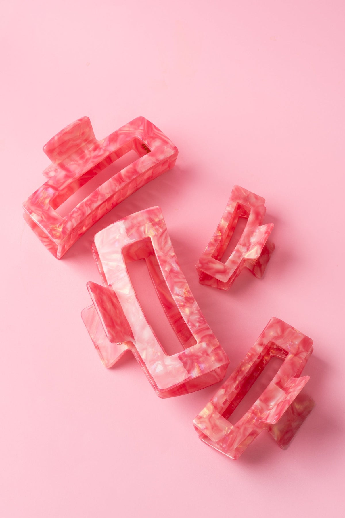 Valentine Hair Claw clips (S,M,L,XL)-4