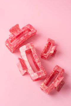 Valentine Hair Claw clips (S,M,L,XL)-4
