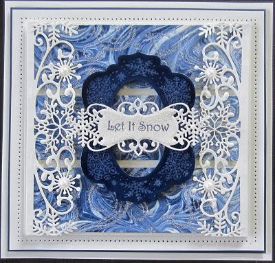 Sue Wilson Dies - Deboss Snowflake-4