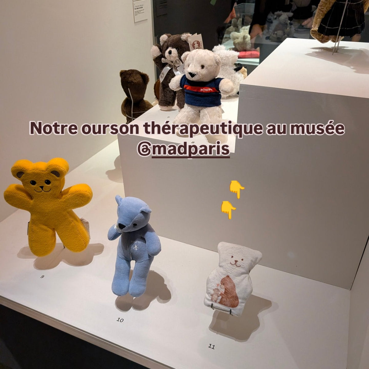 Ébloui Museum Small Therapeutic Bear - Béké-Bobo-3
