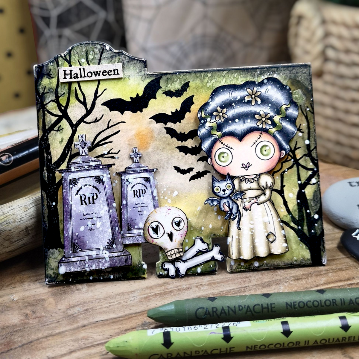 AALL and Create - A7 Stamp Set - Frankie’s Bride-4