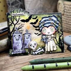 AALL and Create - A7 Stamp Set - Frankie’s Bride-4