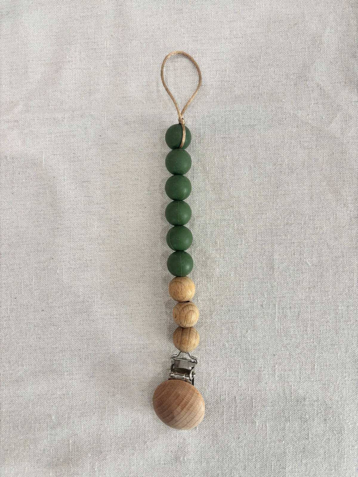 Wood + Silicone Pacifier Clips | Wild Baby-2