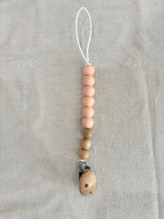Wood + Silicone Pacifier Clips | Wild Baby-5
