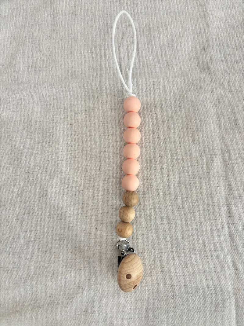 Wood + Silicone Pacifier Clips | Wild Baby-5