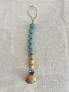Wood + Silicone Pacifier Clips | Wild Baby-6