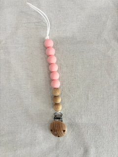 Wood + Silicone Pacifier Clips | Wild Baby-7
