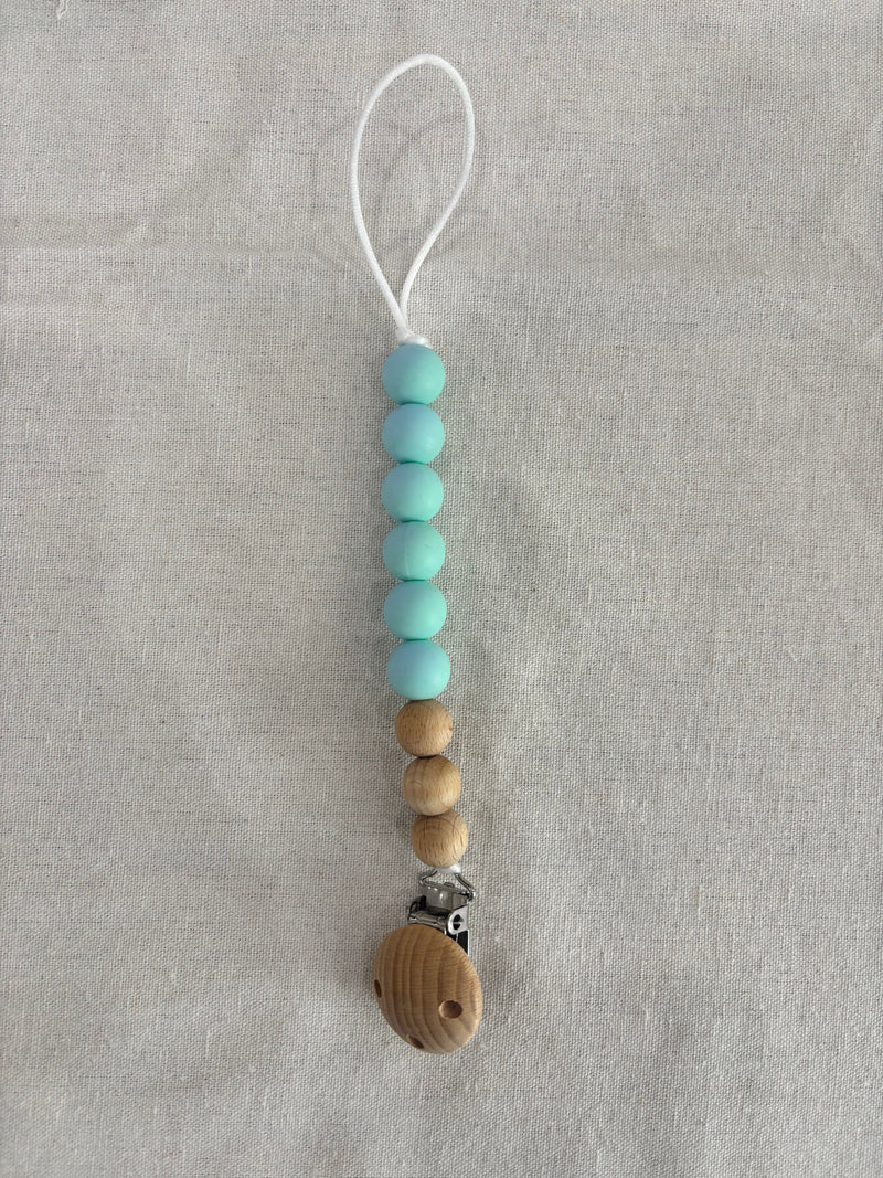 Wood + Silicone Pacifier Clips | Wild Baby-9