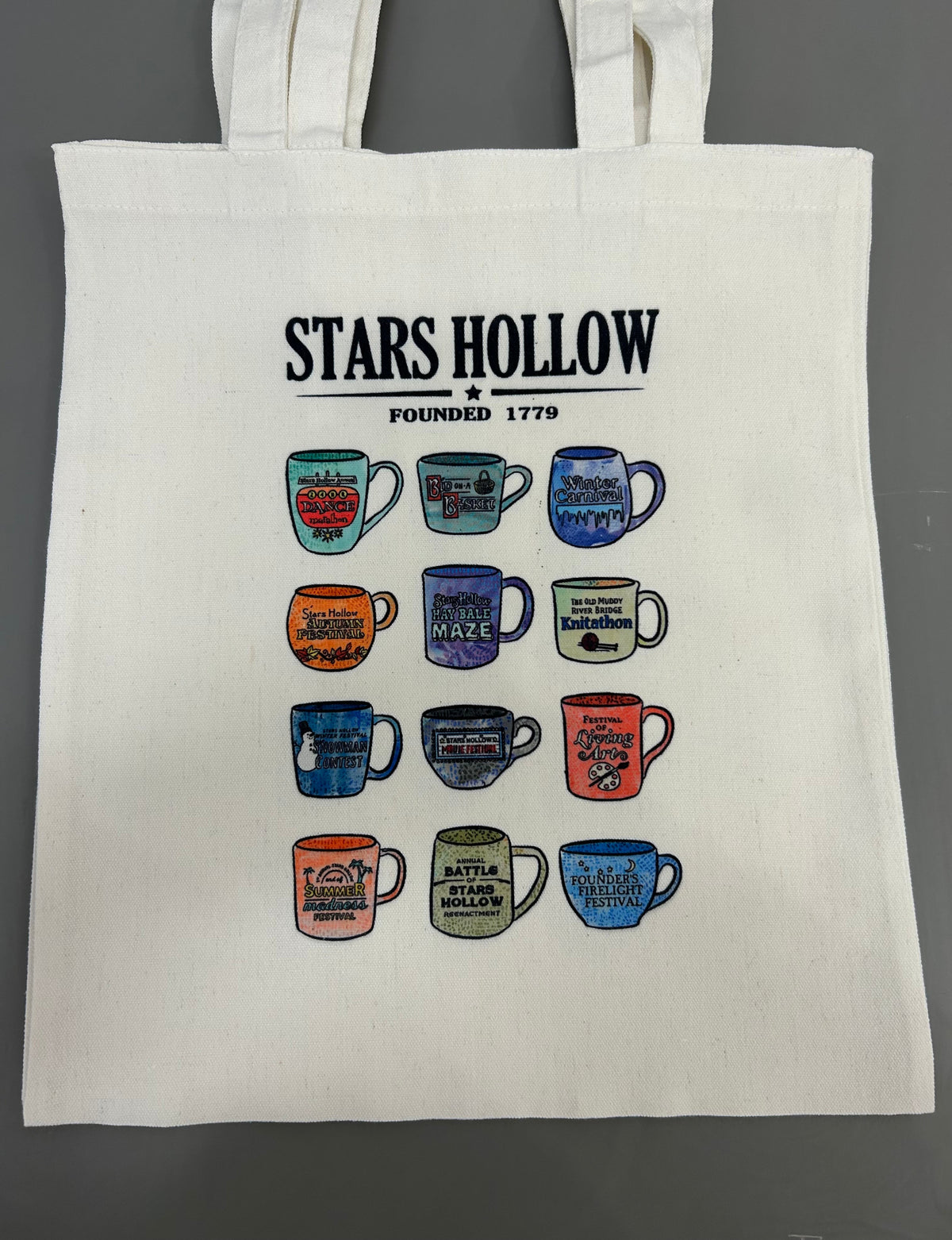 Stars Hollow Events Mugs Tote