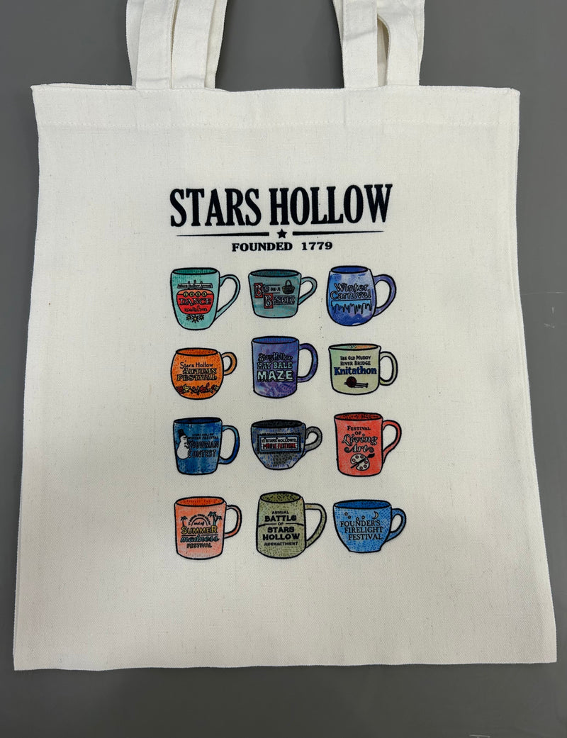Stars Hollow Events Mugs Tote-1