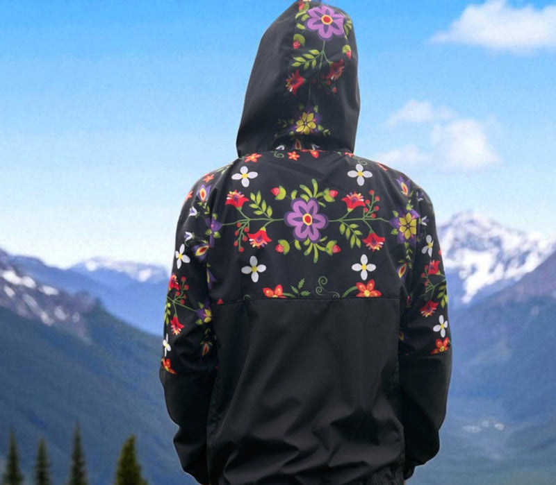 Midnight Bloom Windbreaker-5