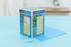 Graceful Plumes Luxury Linen Card Pack A4 -2