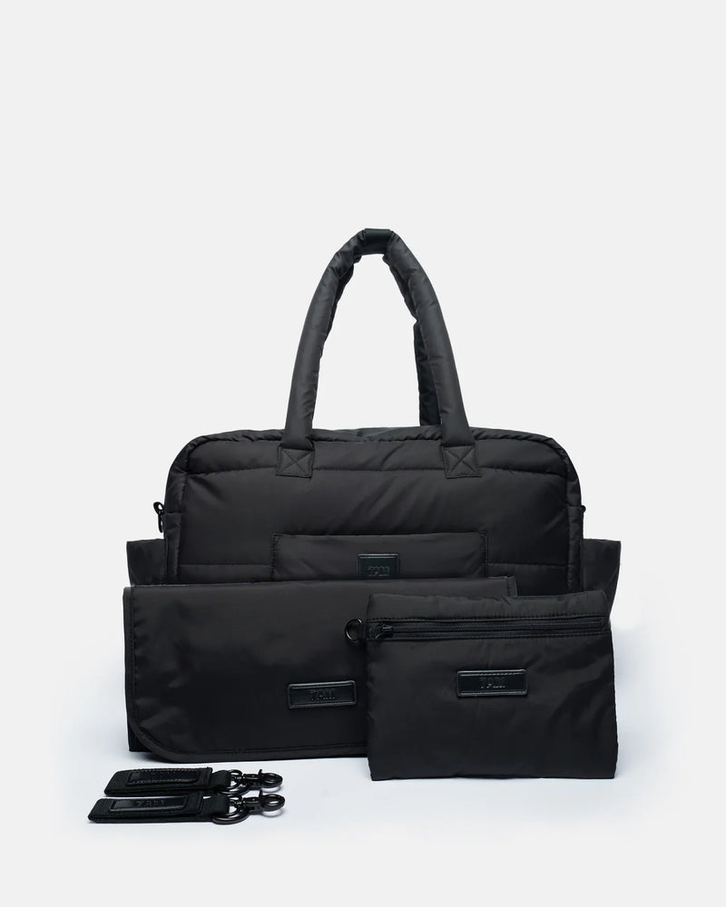 Soho Diaper Carryall | Oat or Black | 7AM-4