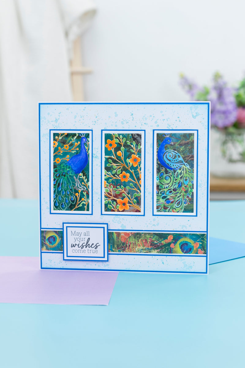 Graceful Plumes Paper Pad 6”x6”-29