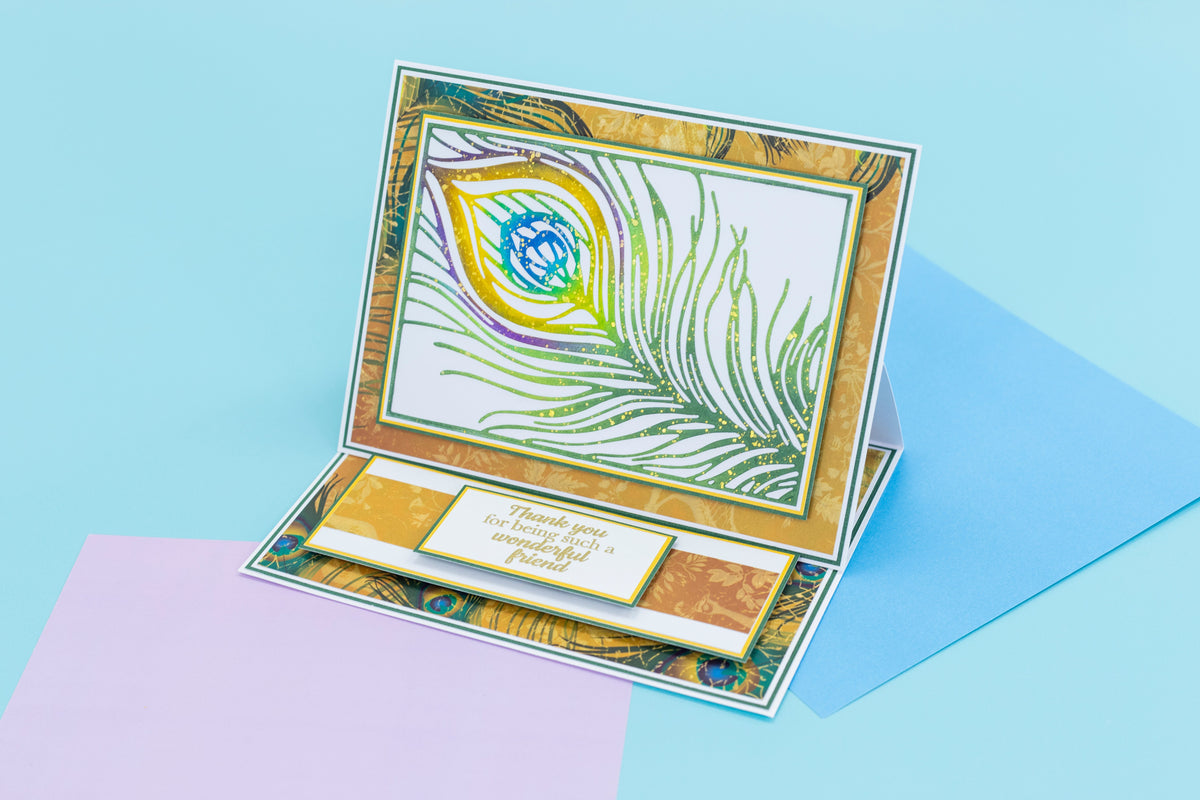 Graceful Plumes Clear Acrylic Stamp - Strut Your Stuff-7