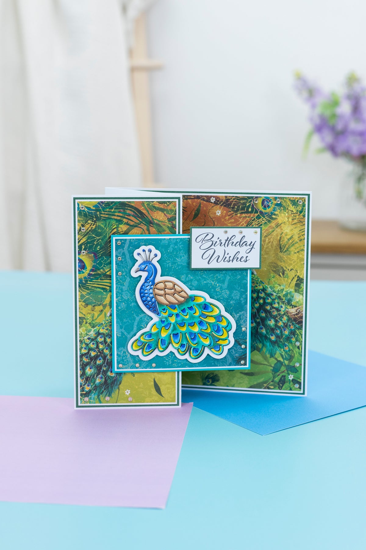 Graceful Plumes Paper Pad 6”x6”-31