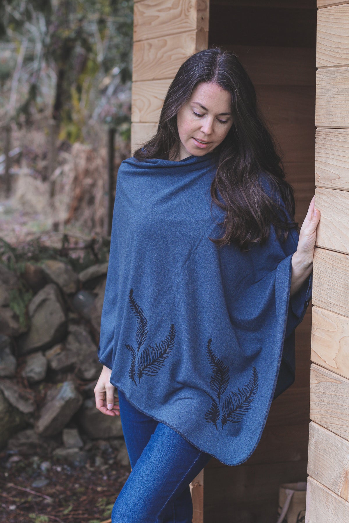 Heather Lake Poncho - 2 Print Options-2