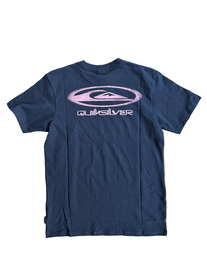 Quiksilver 'Spaced Moe' Tee - Black-2