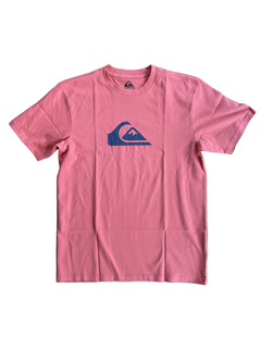 Quiksilver 'Comp Logo' Tee - Spiced Coral-1
