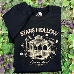 Black Stars Hollow Crewneck-1