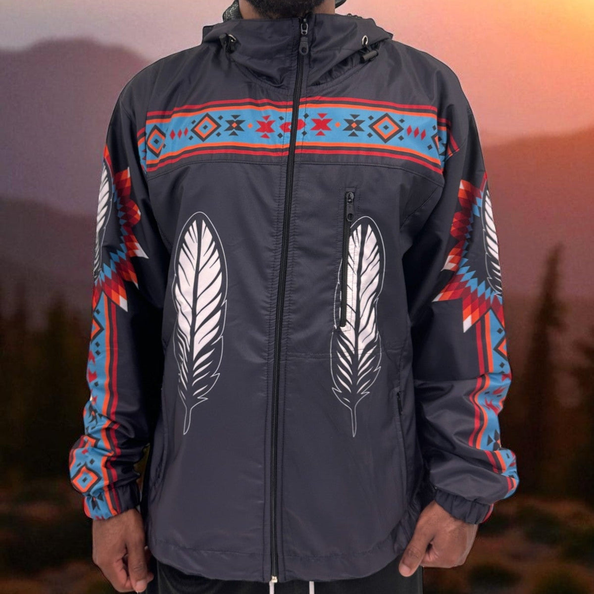 Feather Windbreaker-5
