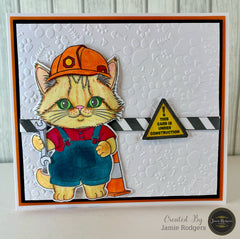 Jamie Rodgers Crafts - Hazardous Henry Die & Stamp Set-8