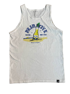 Primitive 'Bueno Por Vida' Tank Top - White-1