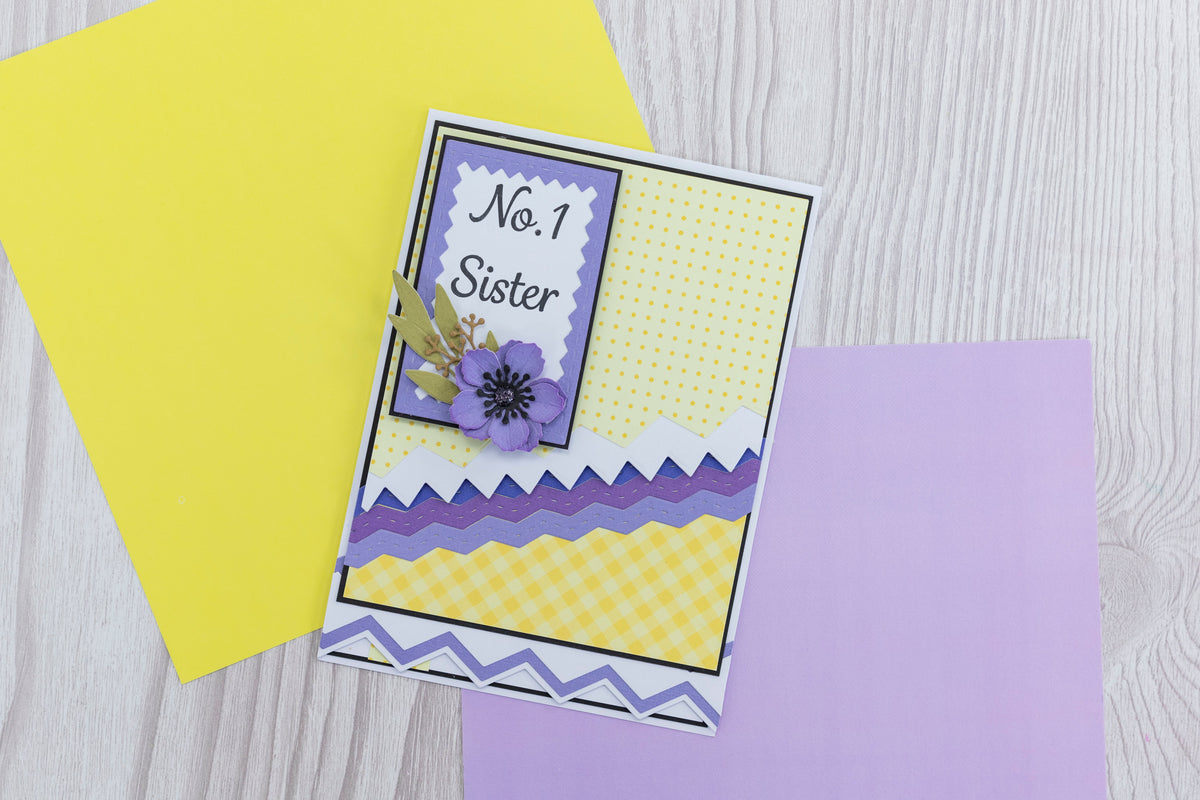 Crafters Companion Metal Die Edgeable - Zig Zag-4