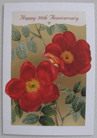 50th Wedding Anniversary Card-1