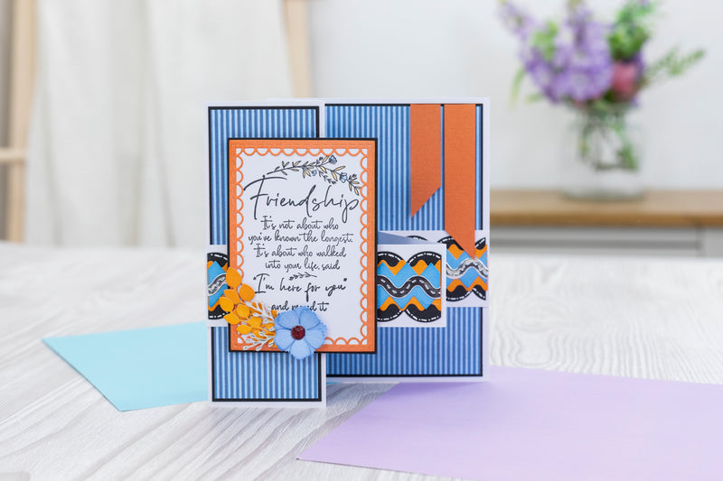 Crafters Companion Metal Die Edgeable - Waves-4
