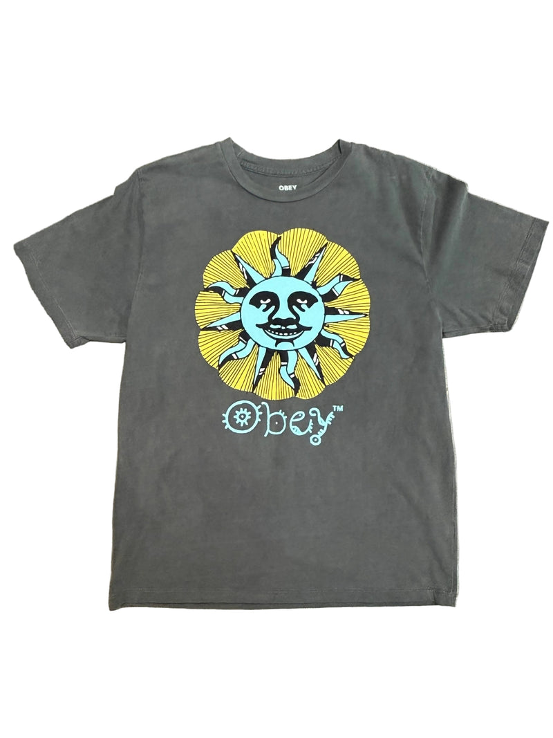 Obey 'Illuminate' Tee - Off Black (Women's)-1