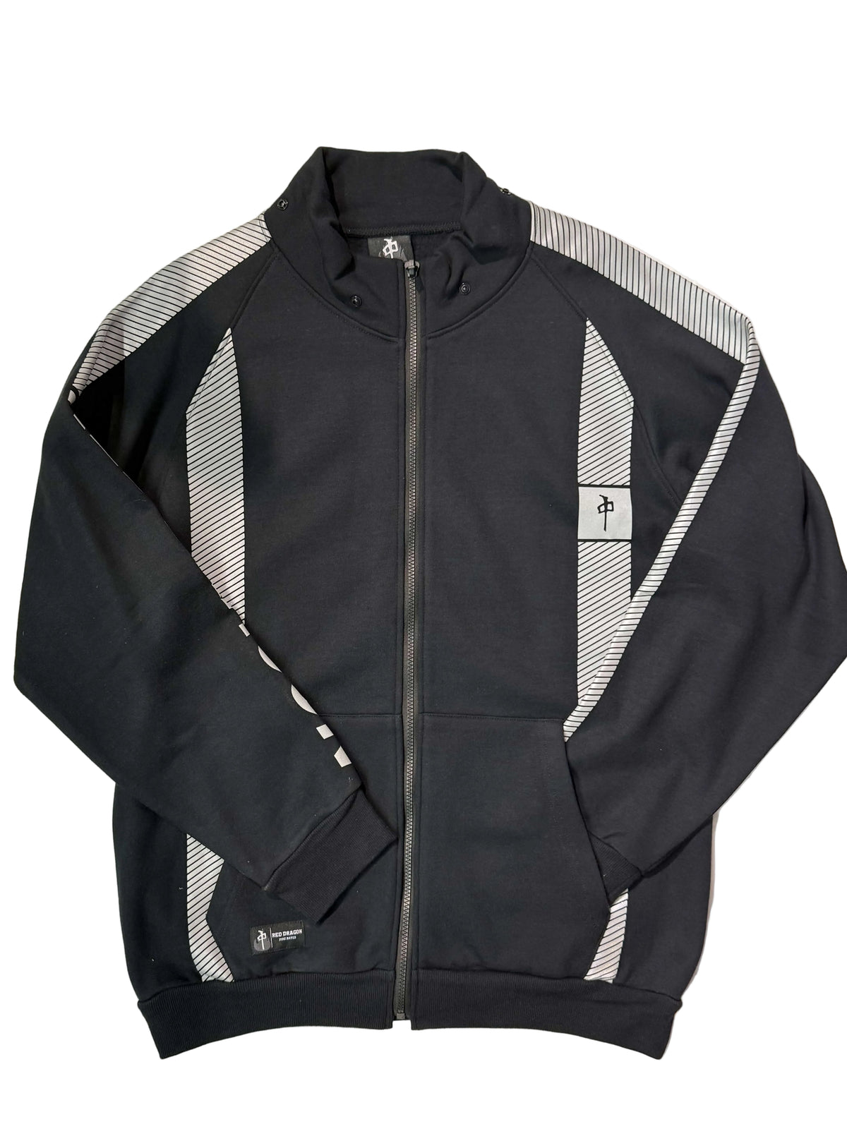 Red Dragon Reflective Jacket - Black-1