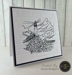 Jamie Rodgers Crafts Lighthouse A6 Clear Stamp Set-2