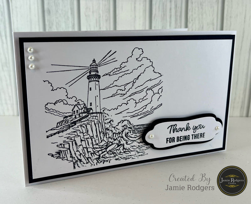 Jamie Rodgers Crafts Lighthouse A6 Clear Stamp Set-4