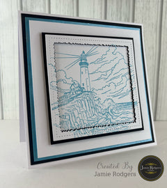 Jamie Rodgers Crafts Lighthouse A6 Clear Stamp Set-8