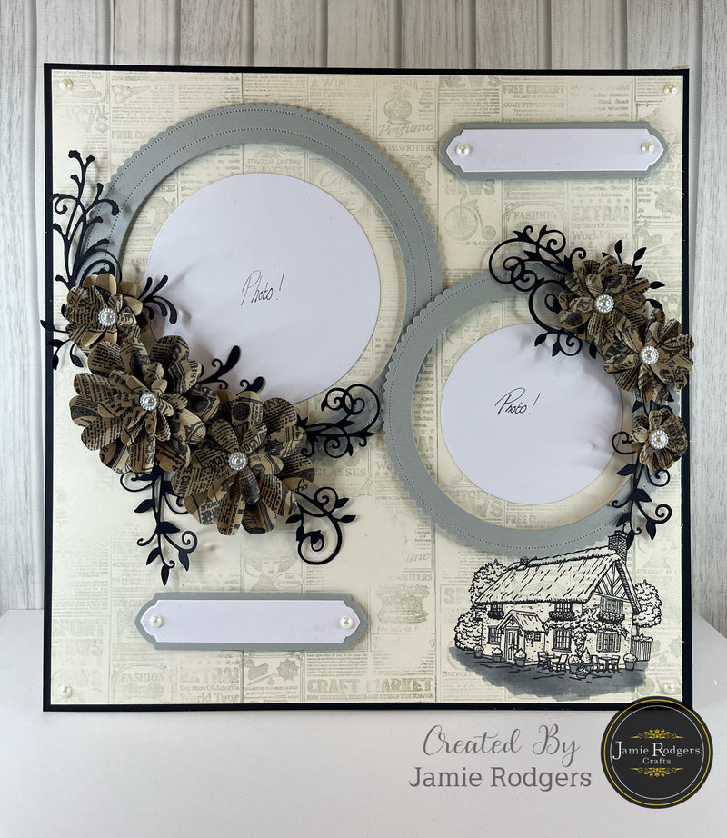Jamie Rodgers Crafts Village Pub A6 Clear Stamp Set-8