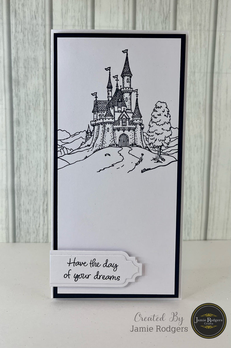 Jamie Rodgers Crafts Fairytale Castle A6 Clear Stamp Set-3