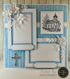 Jamie Rodgers Crafts Floral Vines DL Clear Stamp Set-5
