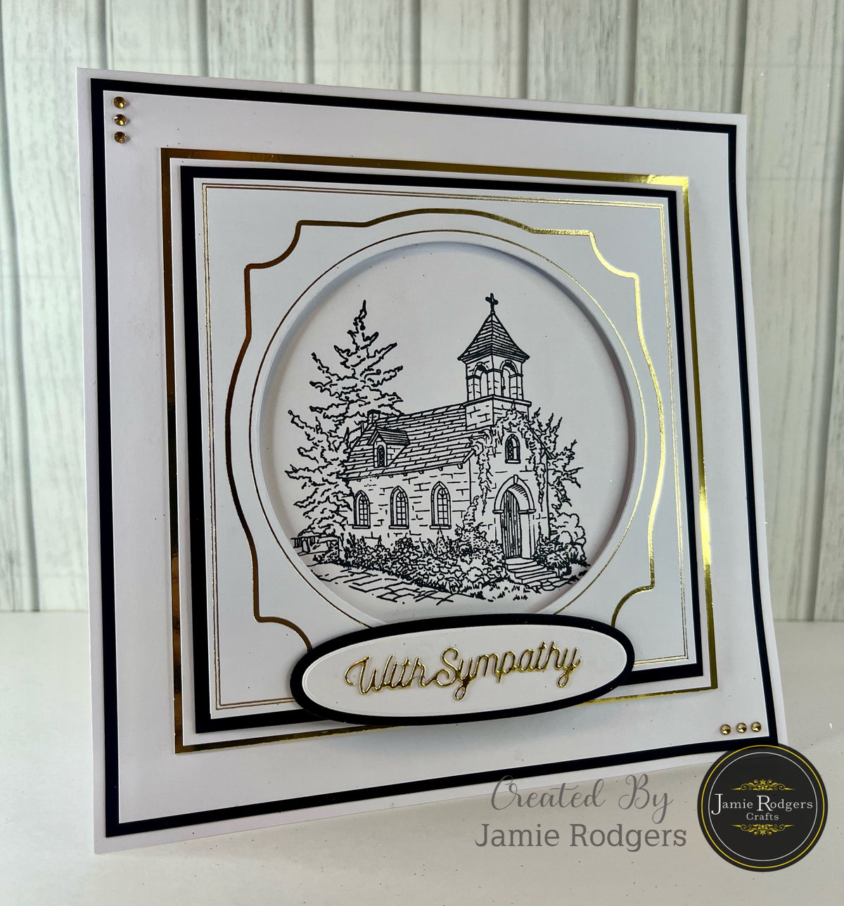 Jamie Rodgers Crafts Church A6 Clear Stamp Set-4