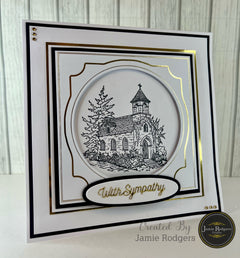 Jamie Rodgers Crafts Church A6 Clear Stamp Set-4