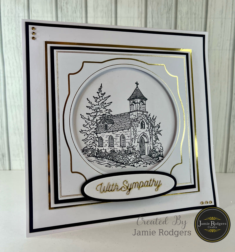 Jamie Rodgers Crafts Church A6 Clear Stamp Set-4