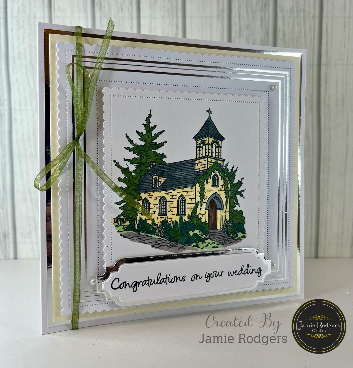 Jamie Rodgers Crafts Church A6 Clear Stamp Set-6