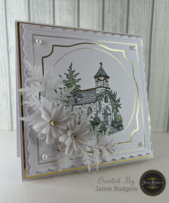 Jamie Rodgers Crafts Church A6 Clear Stamp Set-9