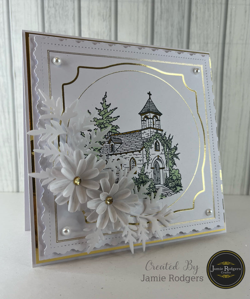 Jamie Rodgers Crafts Church A6 Clear Stamp Set-9
