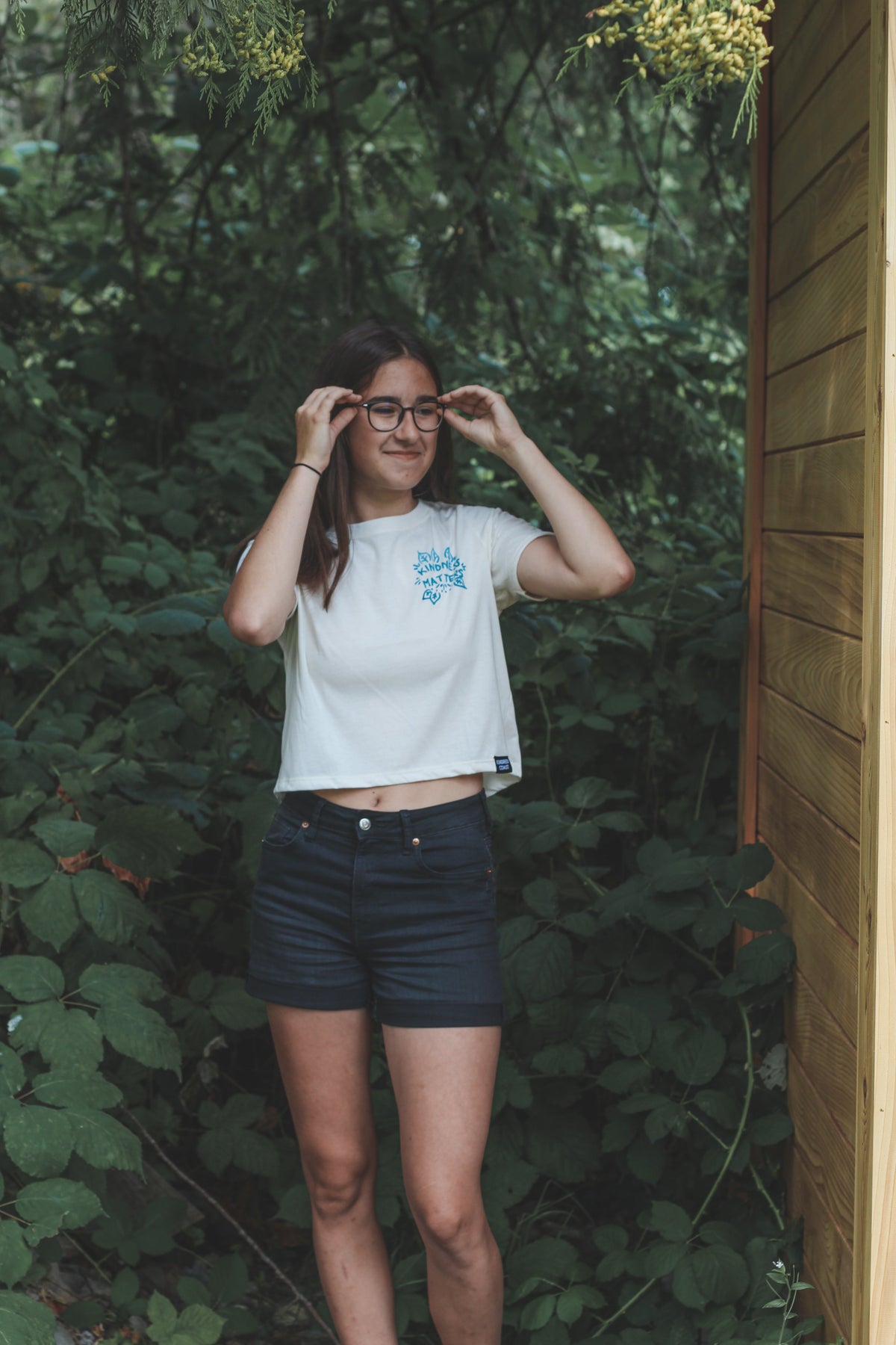 KINDNESS MATTERS - Women's Crop Tee-3