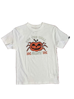Vans 'Glow Pumpkin' Tee - White (KIDS)-1